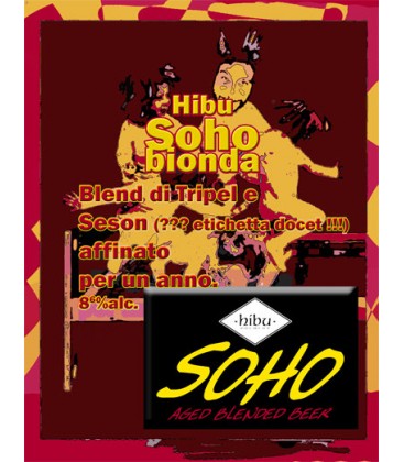 BIRRA HIBU Soho bionda cl 75 x 6